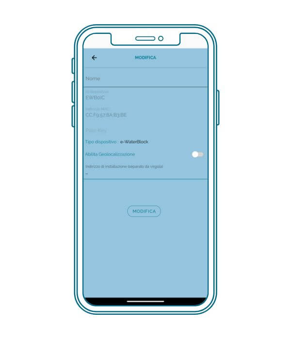 Le impostazioni di ELTEK APP e la possibilità di collegare e rinominare quanti dispositivi vuoi