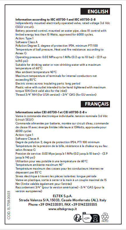 anteprima pdf Approval UL